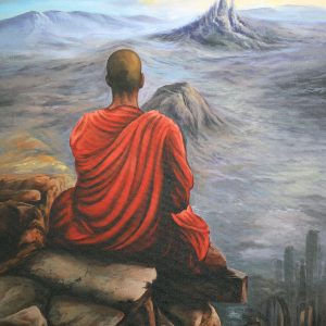 Buy Meditationery Buddha Painting online in India - Achal Art Studio