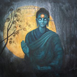 Buy Monk Buddha Meditation online in India - Achal Art Studio